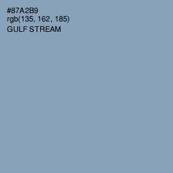 #87A2B9 - Gulf Stream Color Image